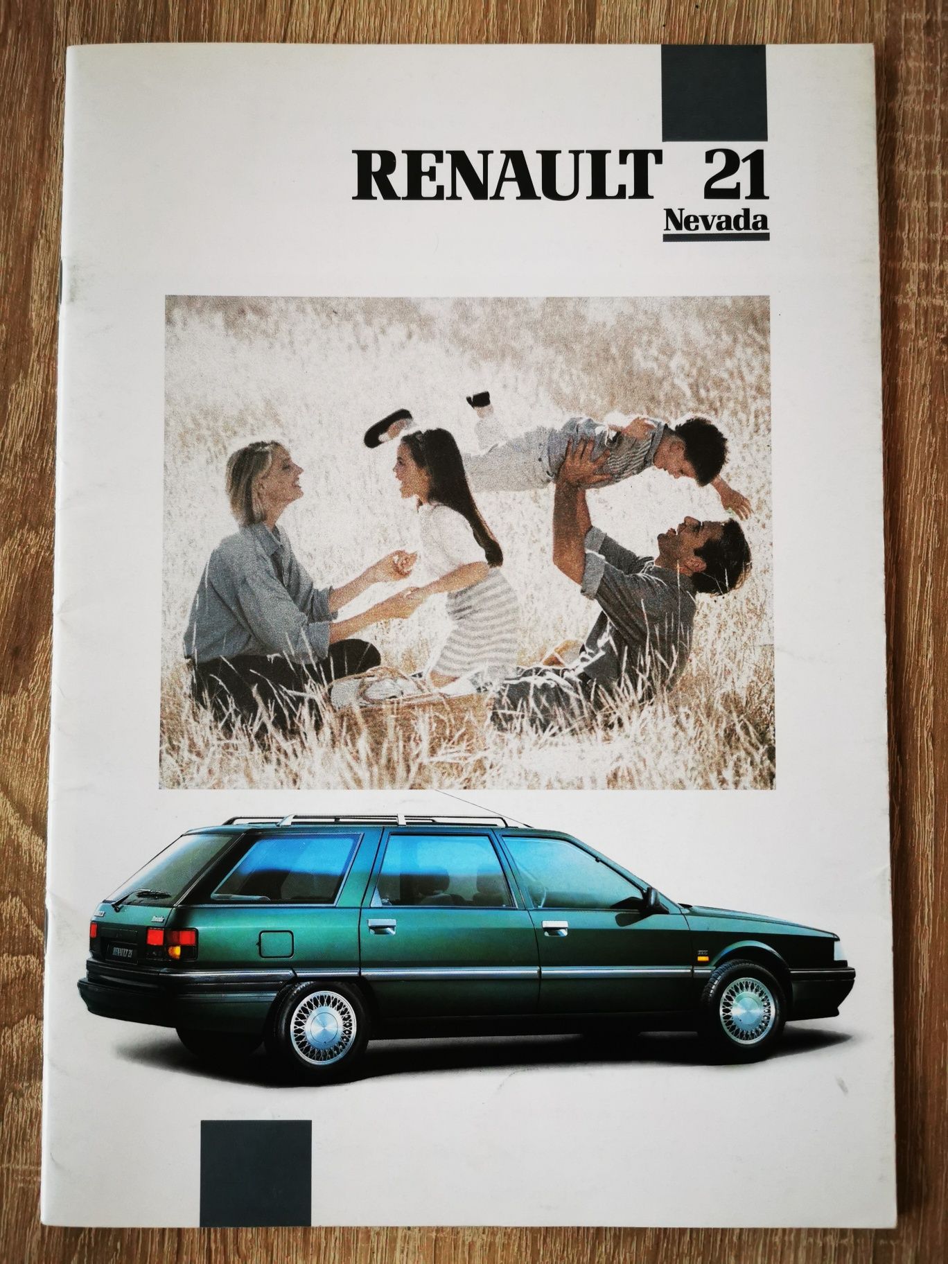 Prospekt Renault 21 Nevada / Niemiecki