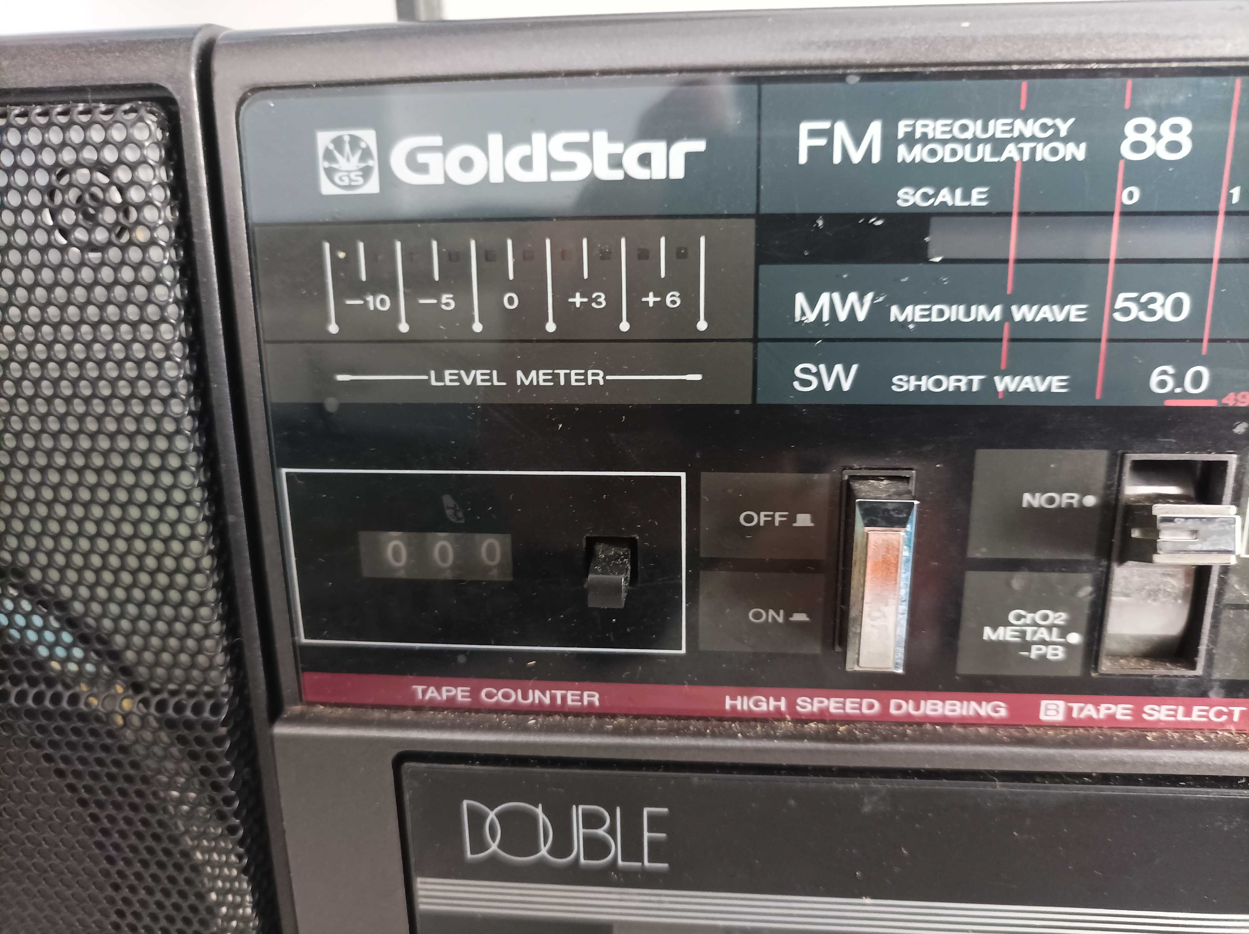 Radio magnetofon GoldStar TWP-7043 jak Nowy Wysyłka