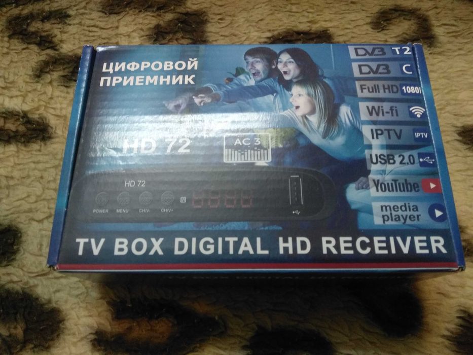 Продам T2 тюнер (ресивер) приставка DVB-T2 HD 72