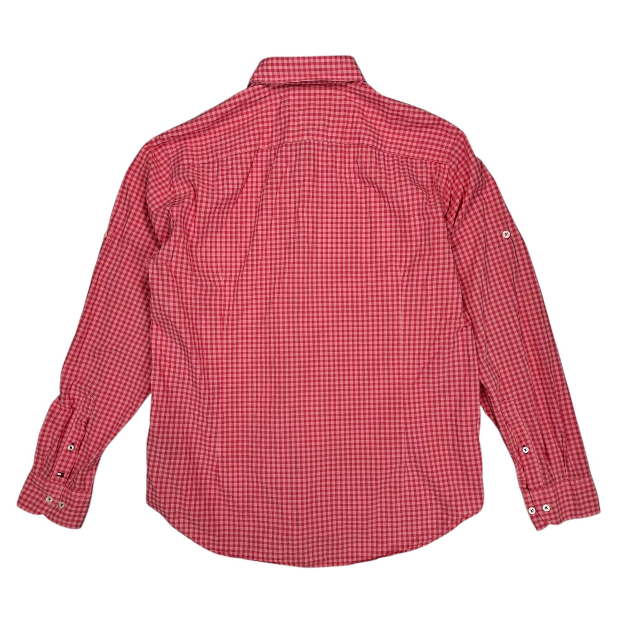 Tommy Hilfiger Stretch XL koszula w kratę męska bawełna kratka TH