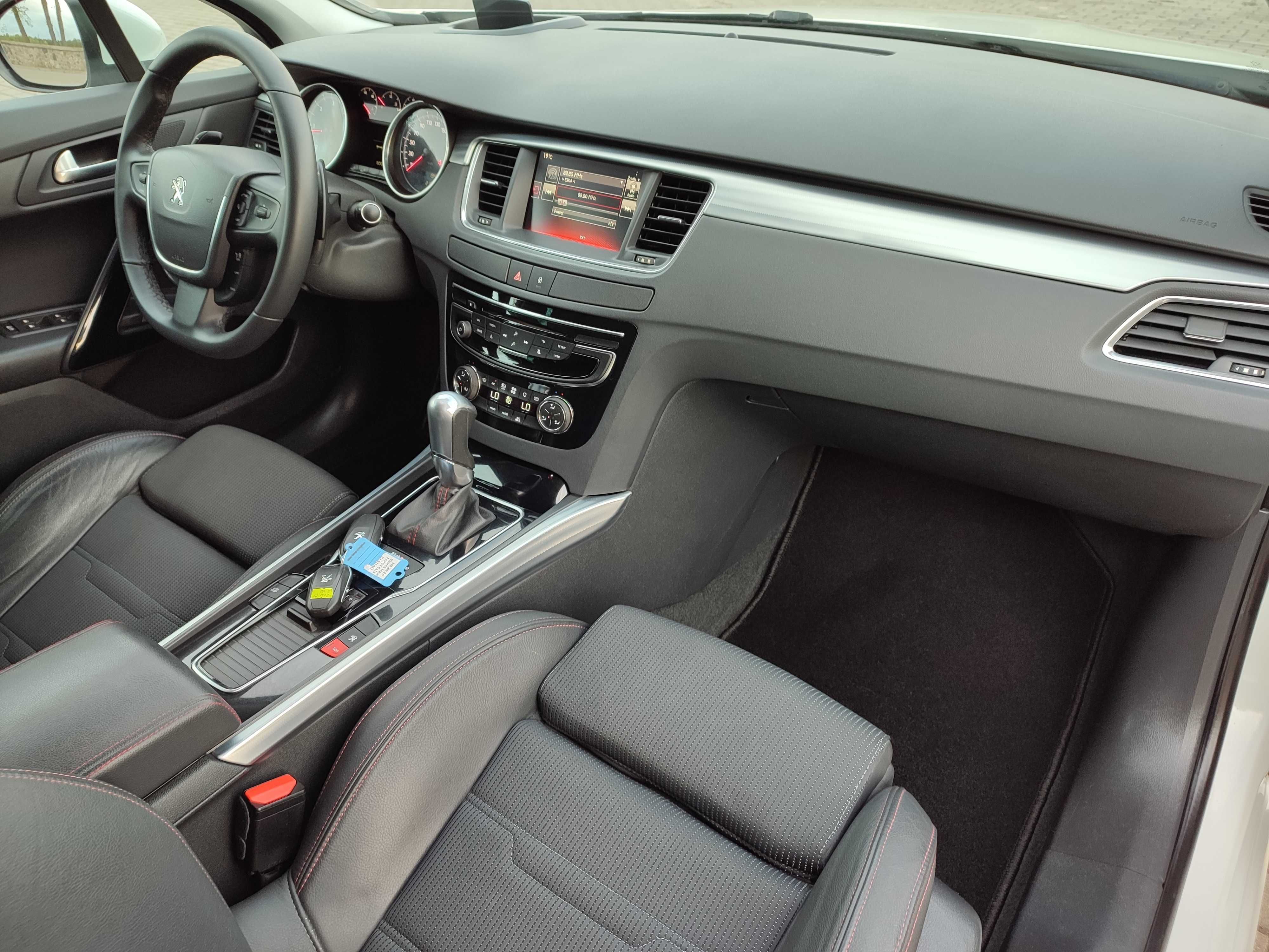 Peugeot 508 GT-Line**2,0**180 km**Full Led**Biała perła**Panorama**