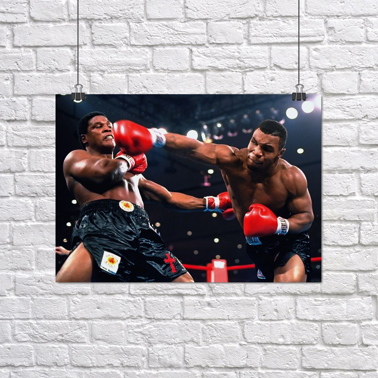 Майк Тайсон, бокс, Mike Tyson, постер, картина на полотні