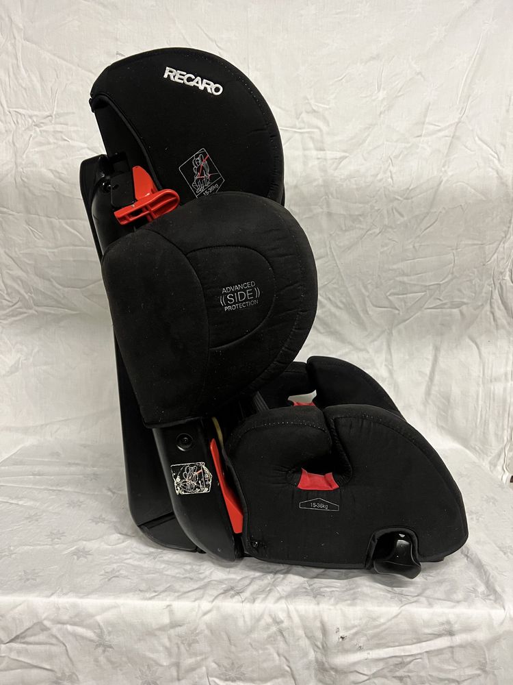 Fotelik samochodowy recaro young sport czarny na pas 9-36 kg