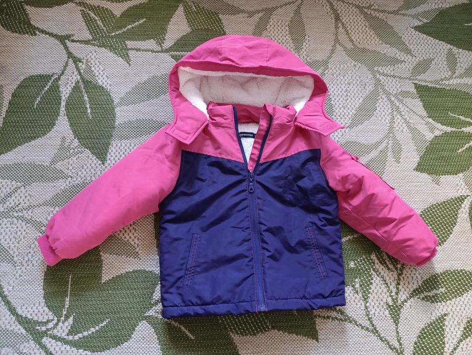 Ciepła kurtka zimowa dla dziewczynki