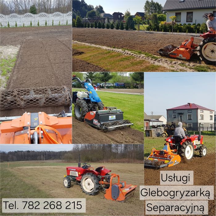 Usługi Glebogryzarką Separacyjną Koszenie Czyszczenie i Karczowanie