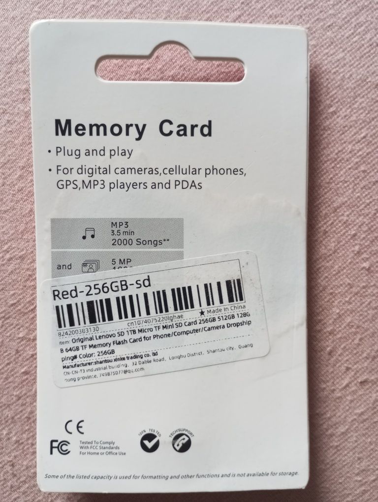 Karta microSD + adapter