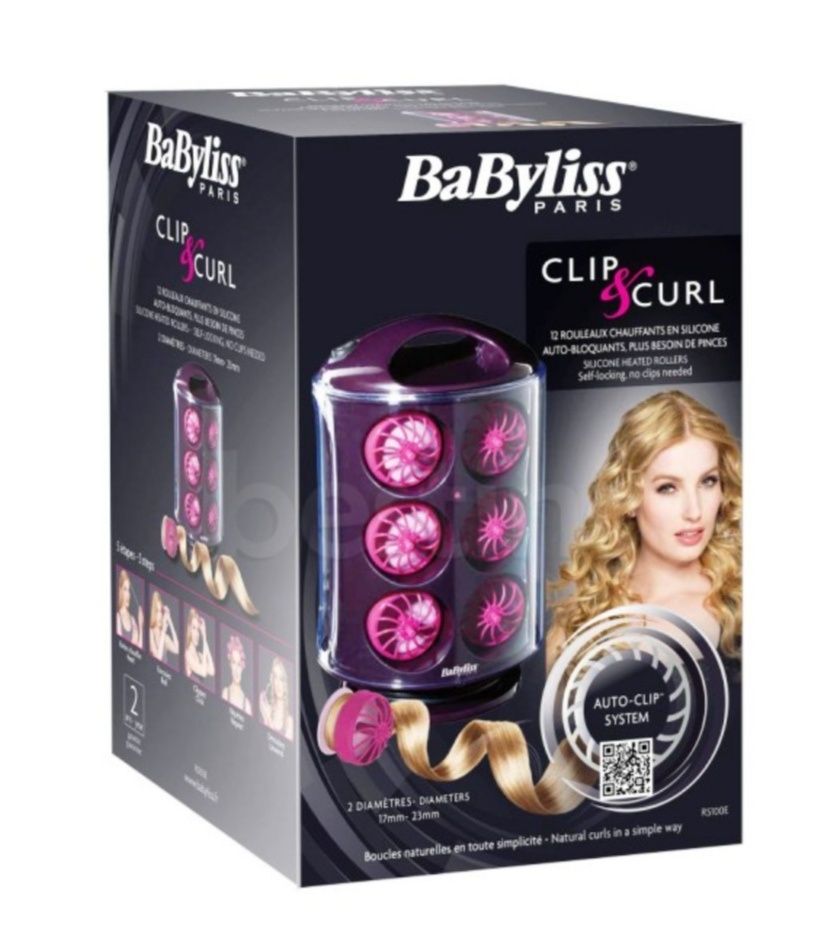 Termoloki Model Babyliss Clip n' Curl fale loki wiosna 2024 fryzura