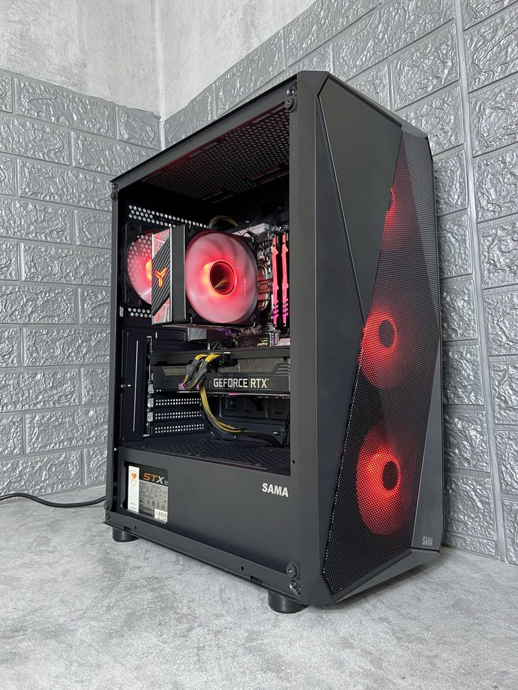 Ігровий ПК,Компьютер(Ryzen 5 5600X,DDR4 16GB,RTX 3070 Ti,M2 512GB)