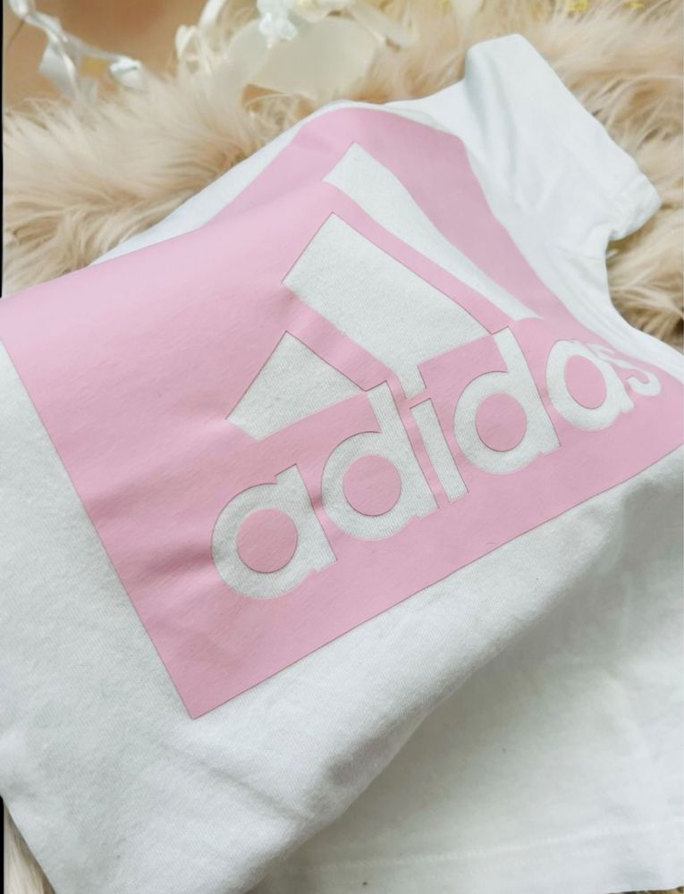 Бавовняний костюм футболка та шорти Adidas на крихітку 1,5-2 роки