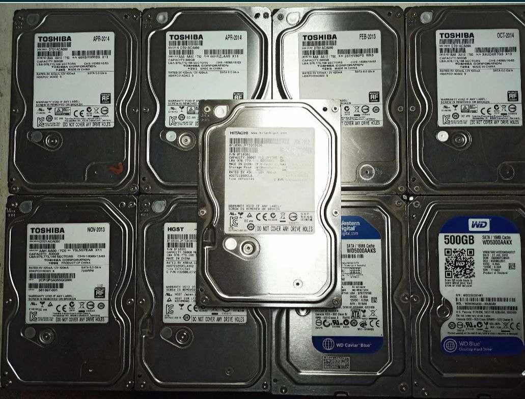 Hdd 500gb,250gb,200gb,160gb жосткий диск 3.5