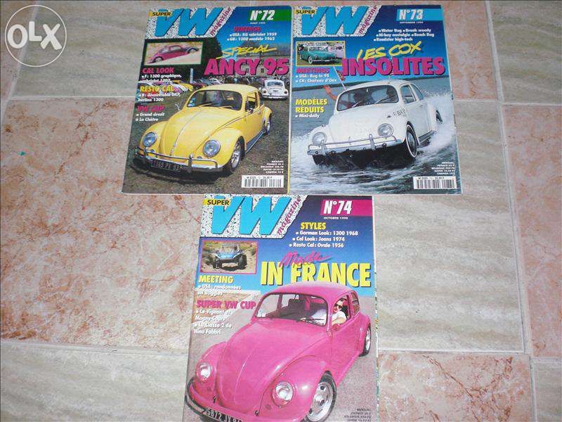 Revistas super magazine + revistas volks world