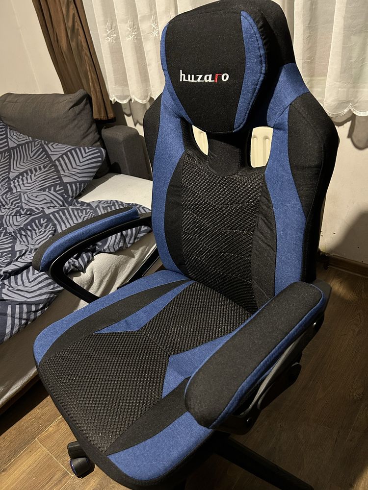 fotel gamingowy huzaro force 2.5 blue mesh