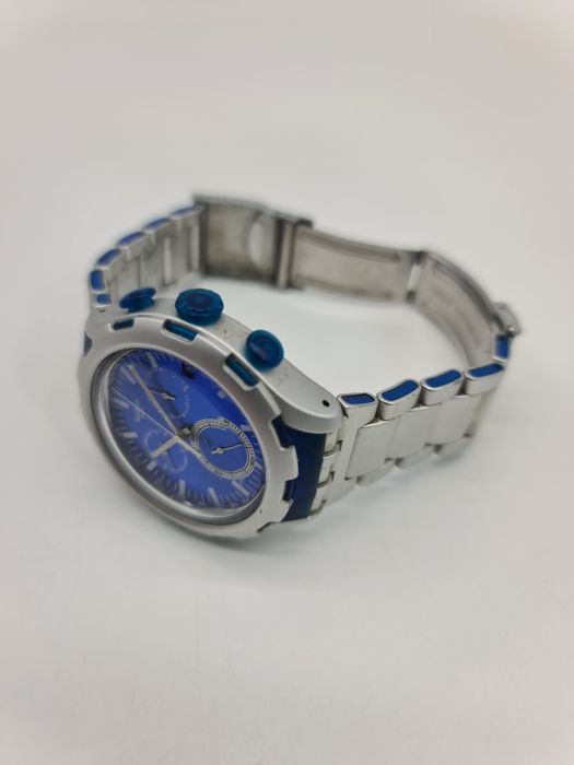Relógio masculino SWATCH Irony Chronograph Blue