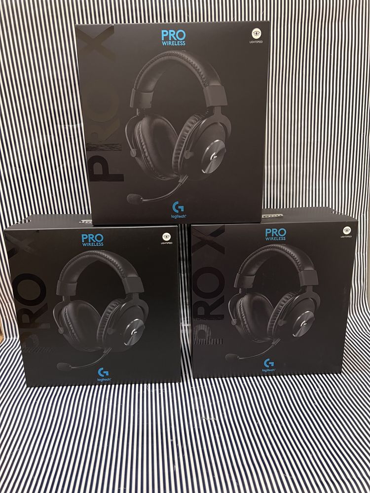 Навушники Logitech G PRO X Wireless LIGHTSPEED Black (981-000907)