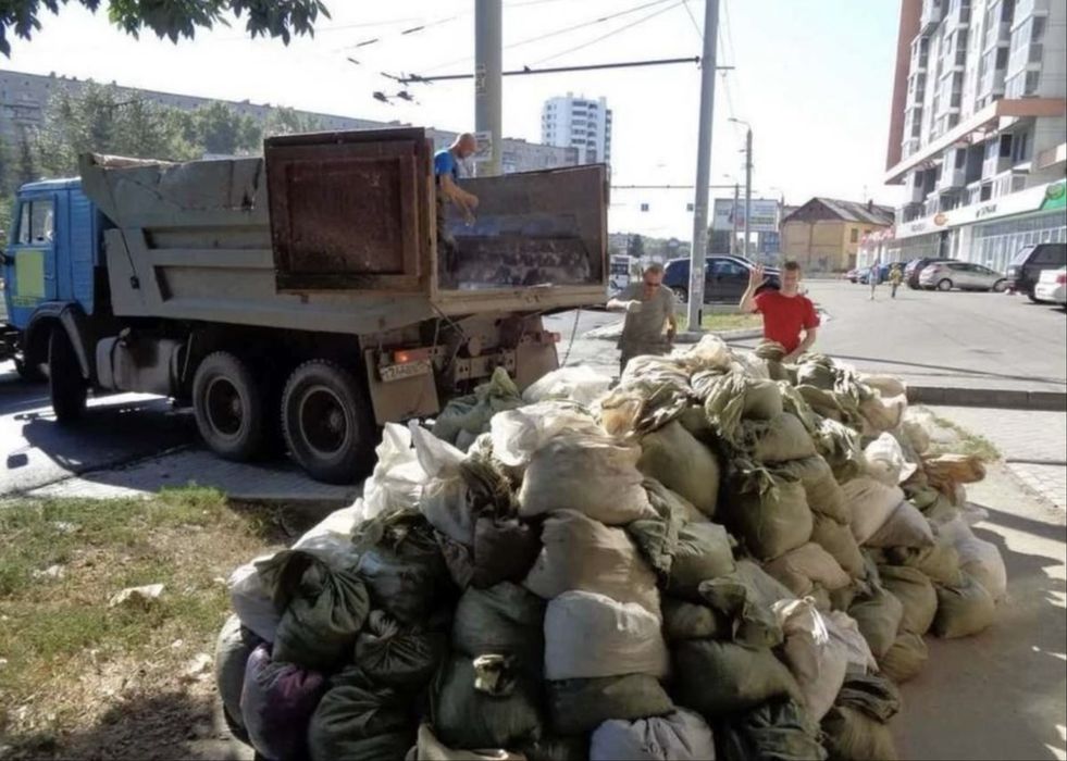 Вывоз мусора Самосвалами Аренда Самосвала Камаз,Зил Киивой Рог