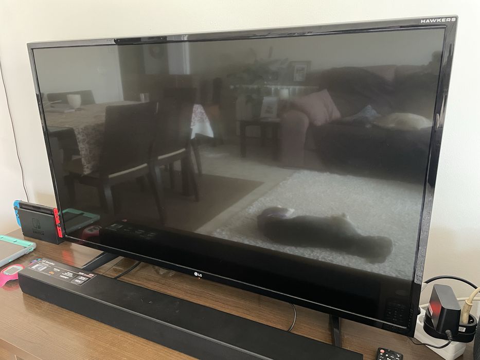 Tv smart LG 43 polegadas + soundbar sony 320w