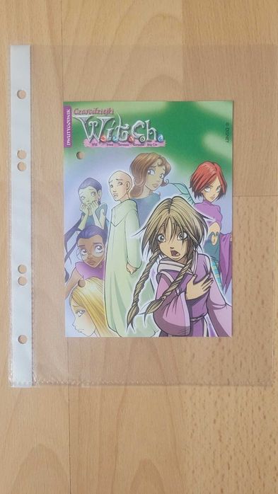 Karteczki do segregatora Czarodziejki WITCH Elyon