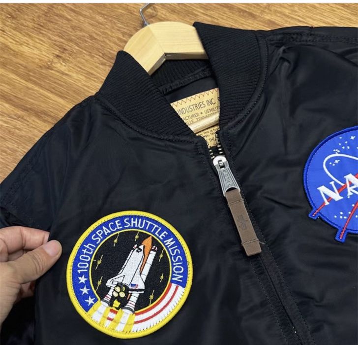Бомбер Alpha Industries x Nasa