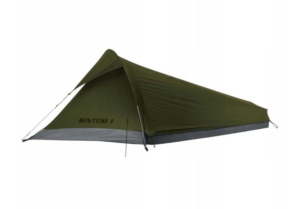 Namiot turystyczny Ferrino Sintesi khaki 1-osobowy ultra lekki zielony