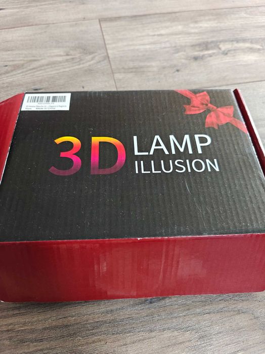 Lampka świecąca 3d ,zmienne nakładki