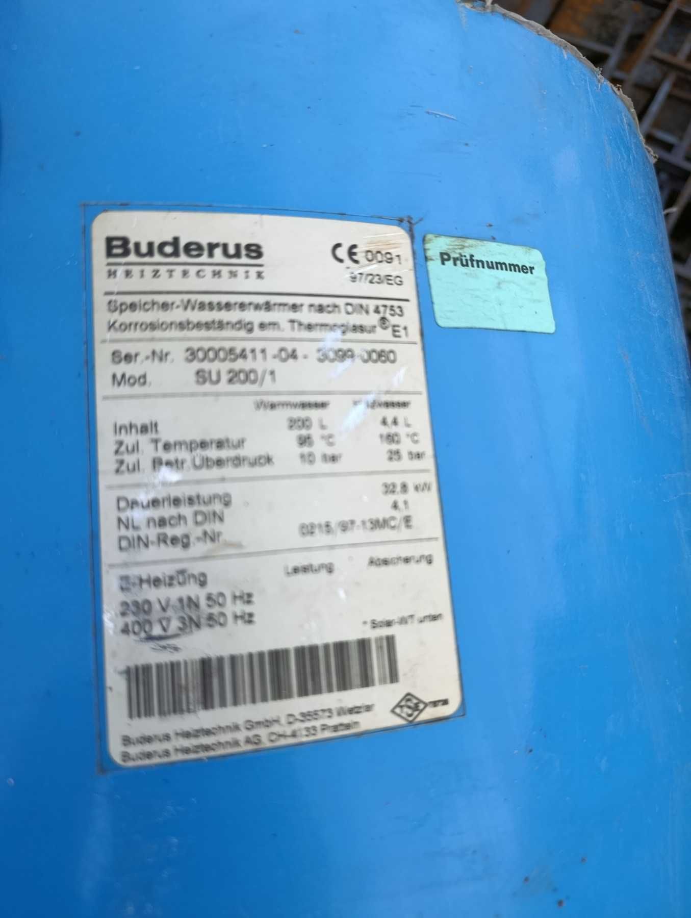 Buderus SU 200/1 Бойлер Косвенного Нагрева