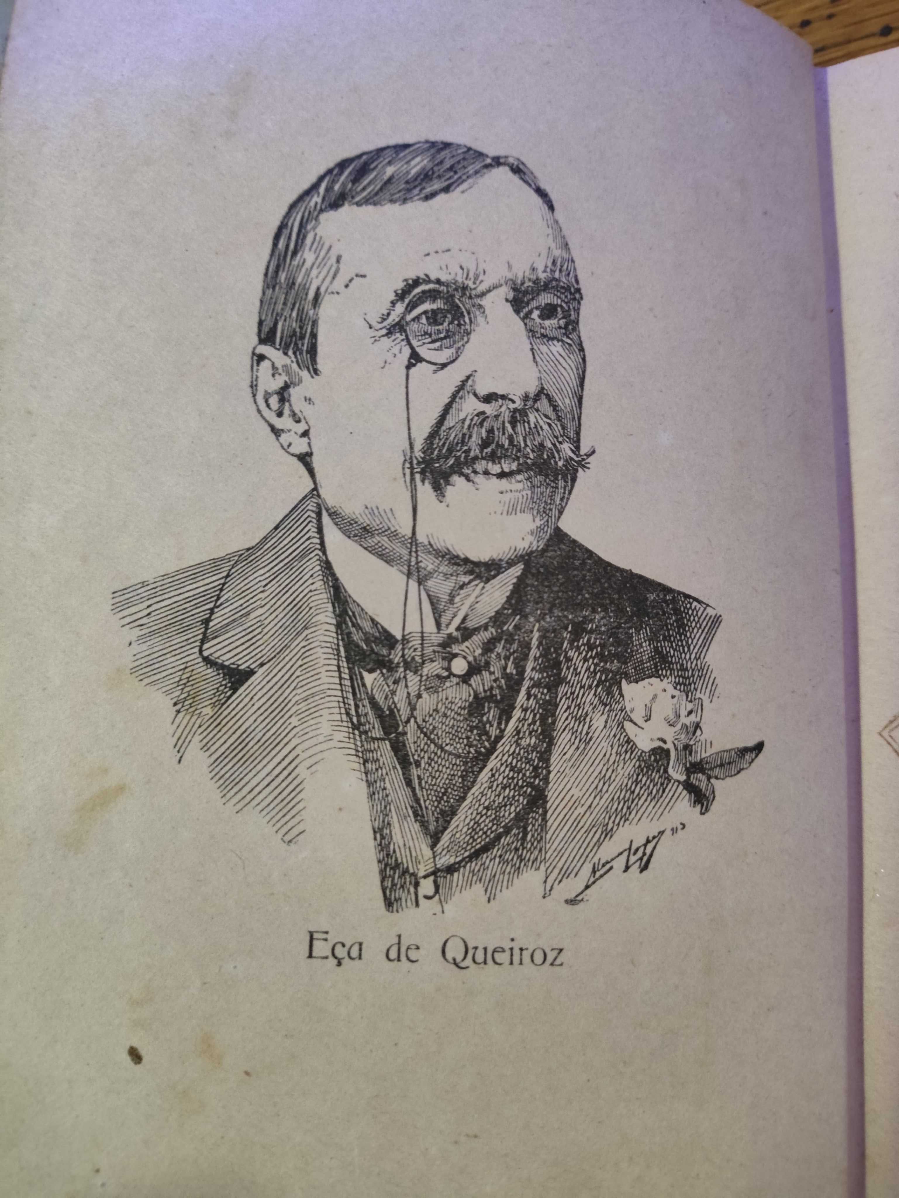 Livro antigo A Ilustre Casa de Ramires de Eça de Queiroz 4ªediçao 1917