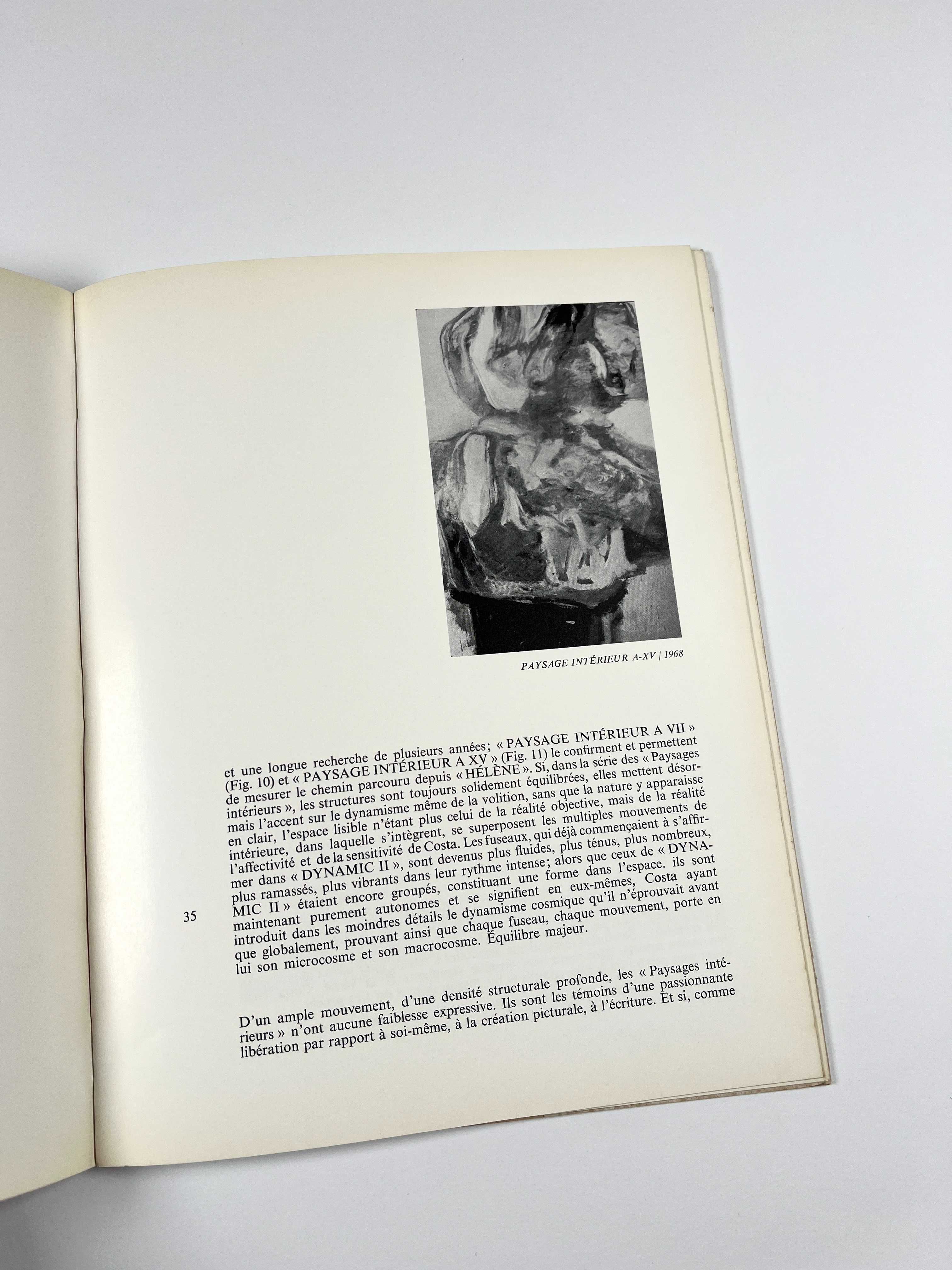 Catálogo da exposição Vasco Costa Gulbenkian Paris 1969