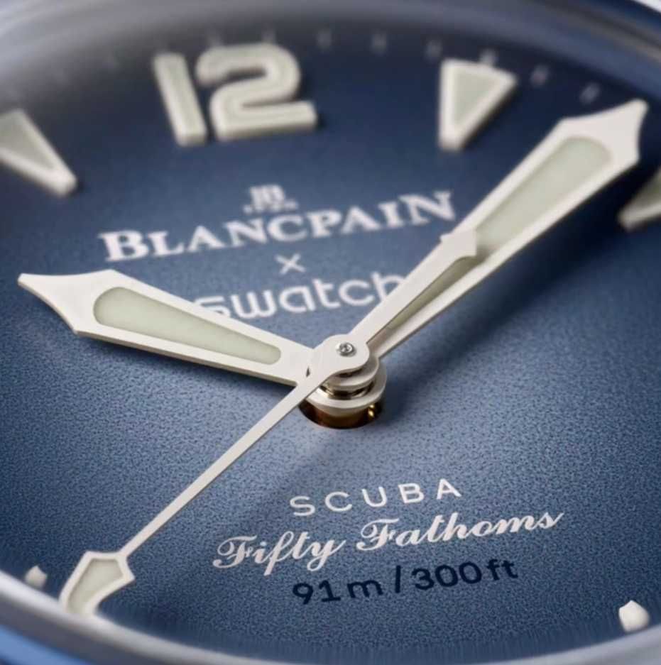 Swatch × Blancpain Bioceramic Scuba Fifty Fathoms Atlantic Ocean