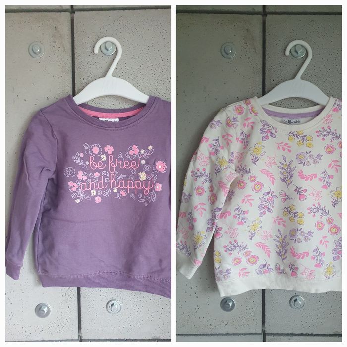 2 szt bluza r.86 Pepco, nowe tylko uprane