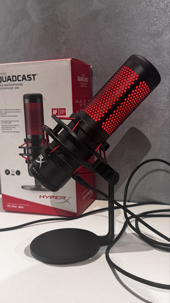 Мікрофон HyperX QuadCast