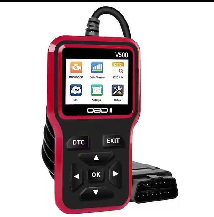 OBD II Scanner Diagnóstico Auto, lê e apaga códigos de erro. Novo