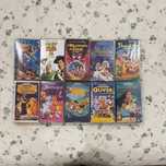 Cassetes VHS Clássicas Disney, Warner Bros, Paramount Pictures