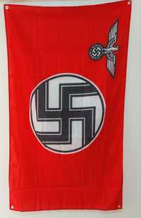 PROMOÇÃO--Service flag Nazi Alemanha suástica bandeira SS