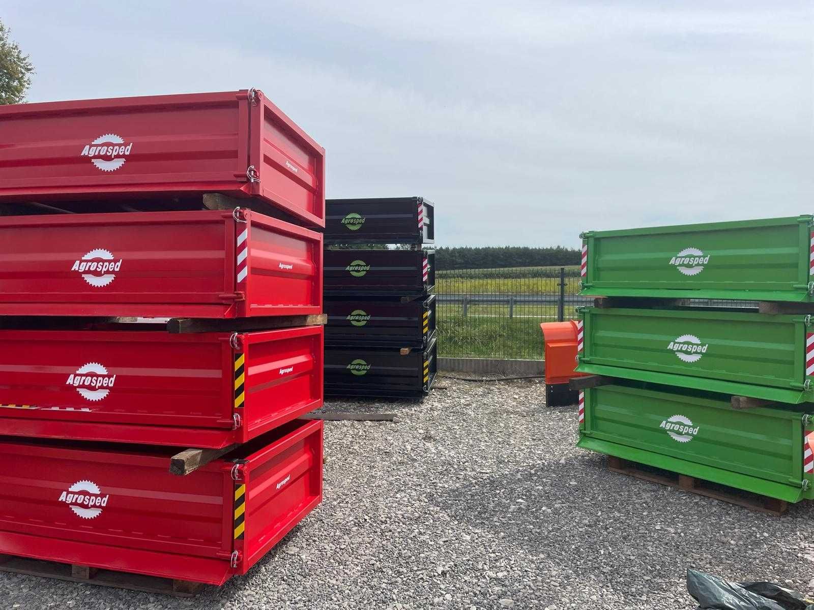 Skrzynia transportowa ładunkowa paczka do ciągnika 1.65m 1.85m 2.10 m