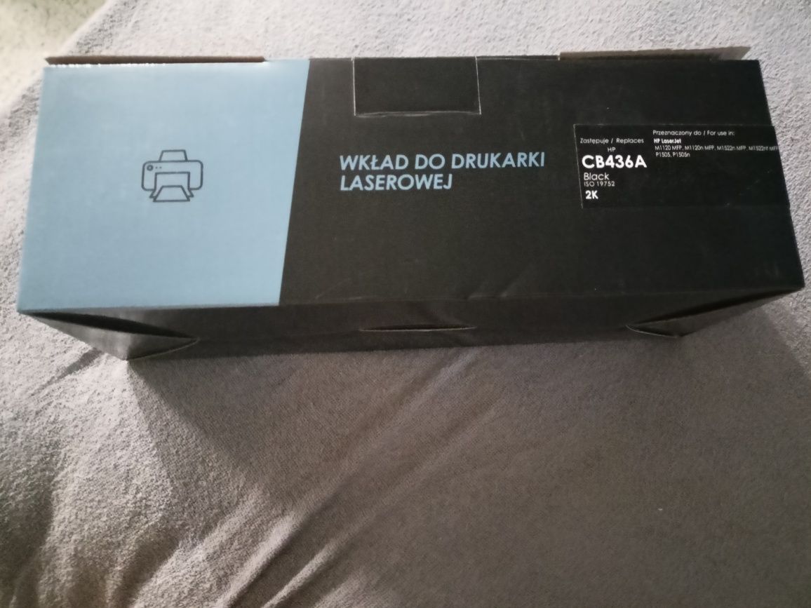 Toner CB436A Hp LasetJet
