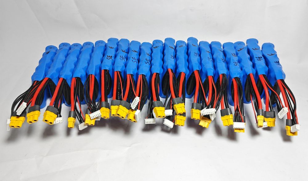 Li-ion аккумулятор 5S 1P 18V 5000 mAh для коптера из элементов Samsung