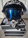 Kask cross Shoei rozmiar M plus gogle