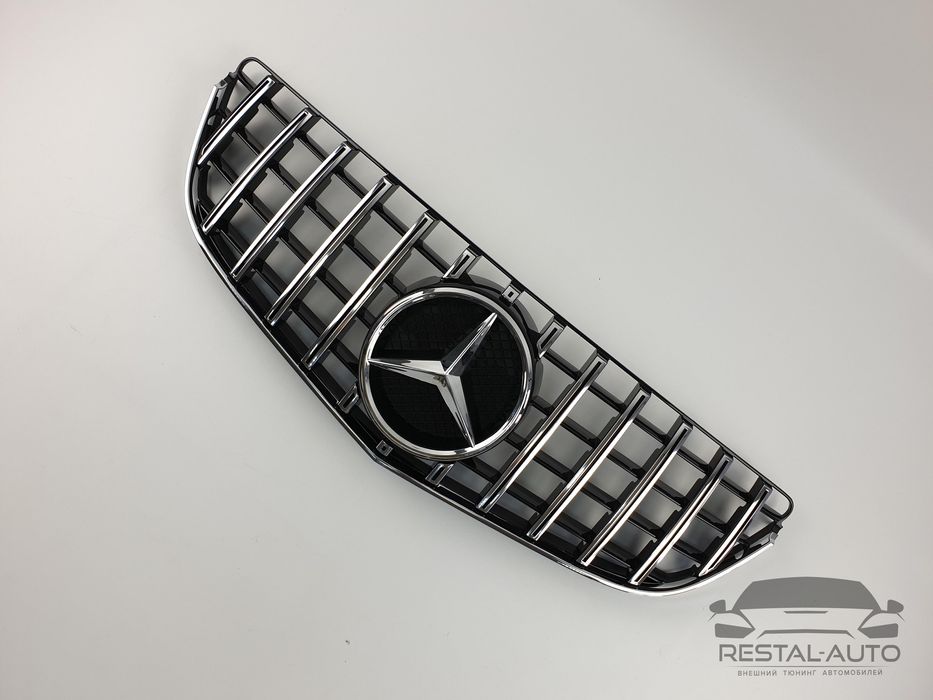 Решетка радиатора Mercedes E Coupe C207 2013-2017 GT Хром купе
