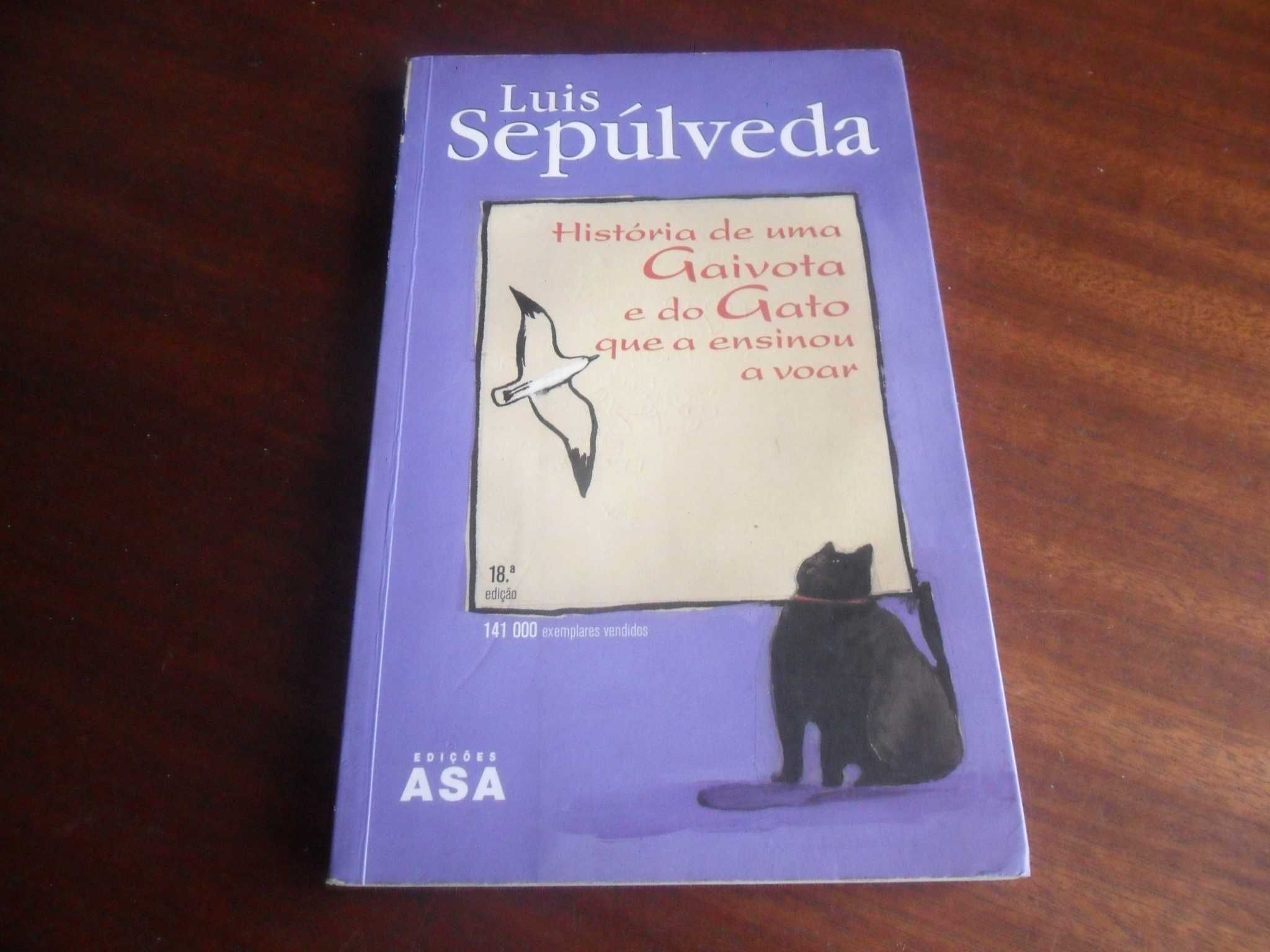 História de uma Gaivota e do Gato que a Ensinou a Voar -Luis Sepúlveda