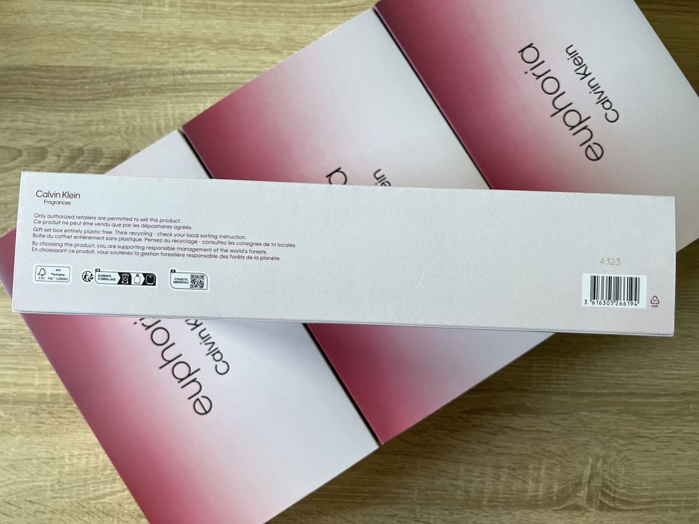 Calvin Klein Euphoria Zestaw prezentowy Edp 100ml + Edp 30ml + 100ml