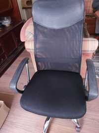 Krzesło biurowe JYSK czarne w idealnym stanie