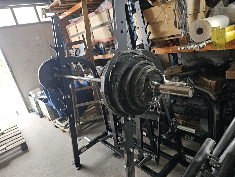 Zestaw olimpijski 135kg+Gryf 220cm hes olymp sewim