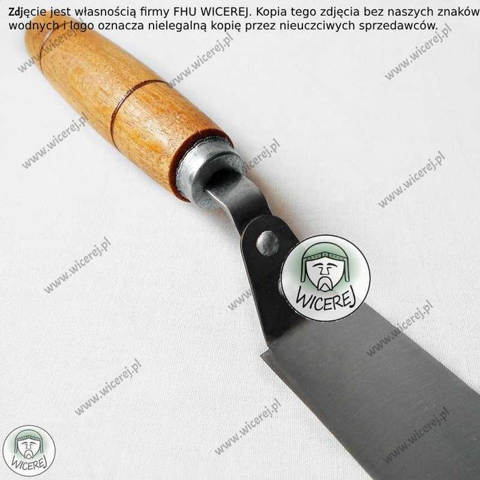 Nierdzewny Nóż do Odsklepiania z Trapezowym Ostrzem 20,5cm Hartowany