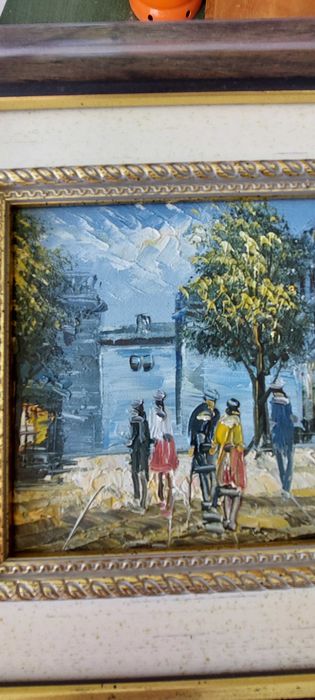 Quadros pintura a óleo perfeito estado