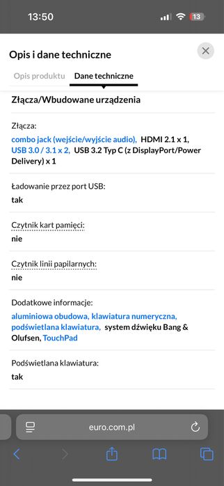 Laptop HP Pavilion 15-eh3412nw 15,6"