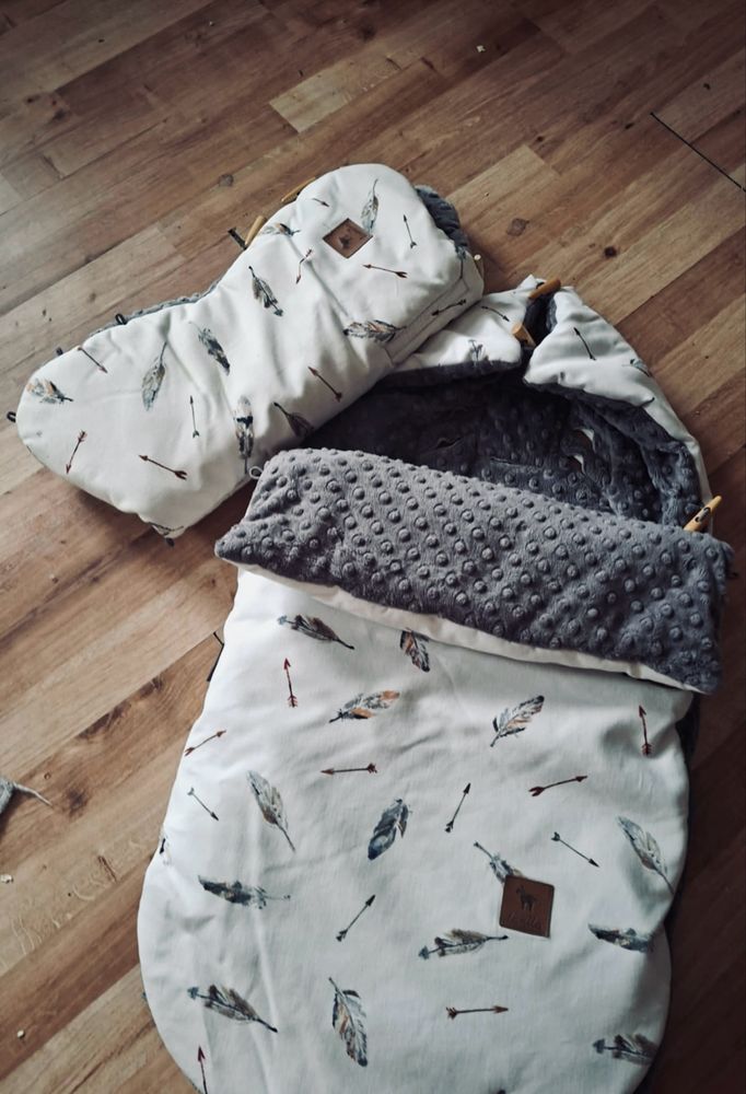 Śpiworek niemowlęcy Lanila Grey Pure
