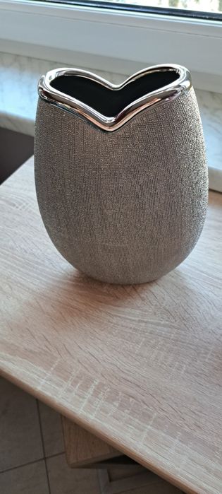 Wazon glamour  srebny