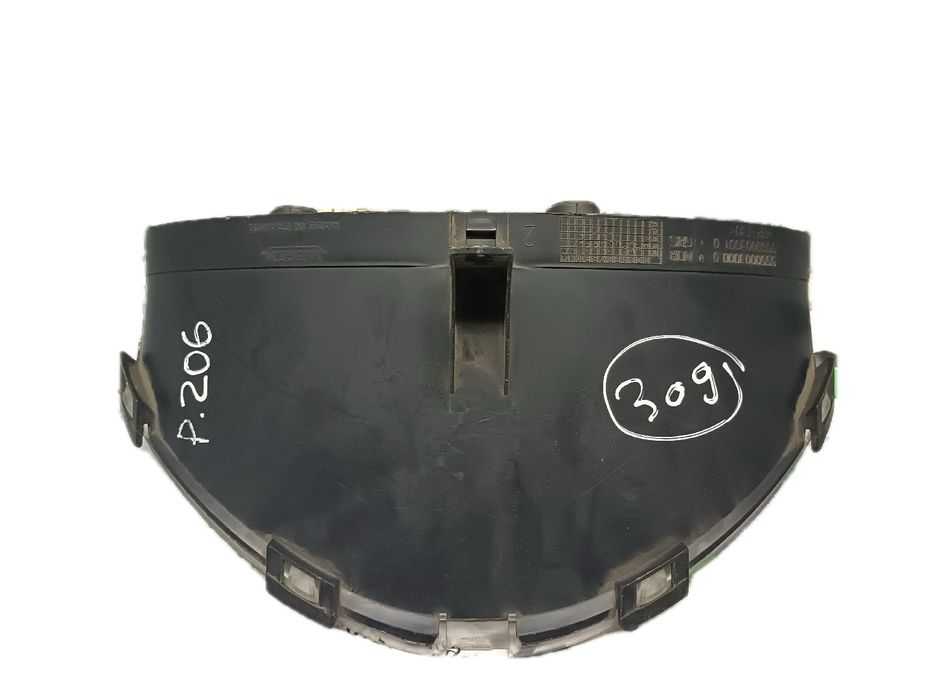 Quadrante / painel de instrumentos PEUGEOT 206 (2A/C)