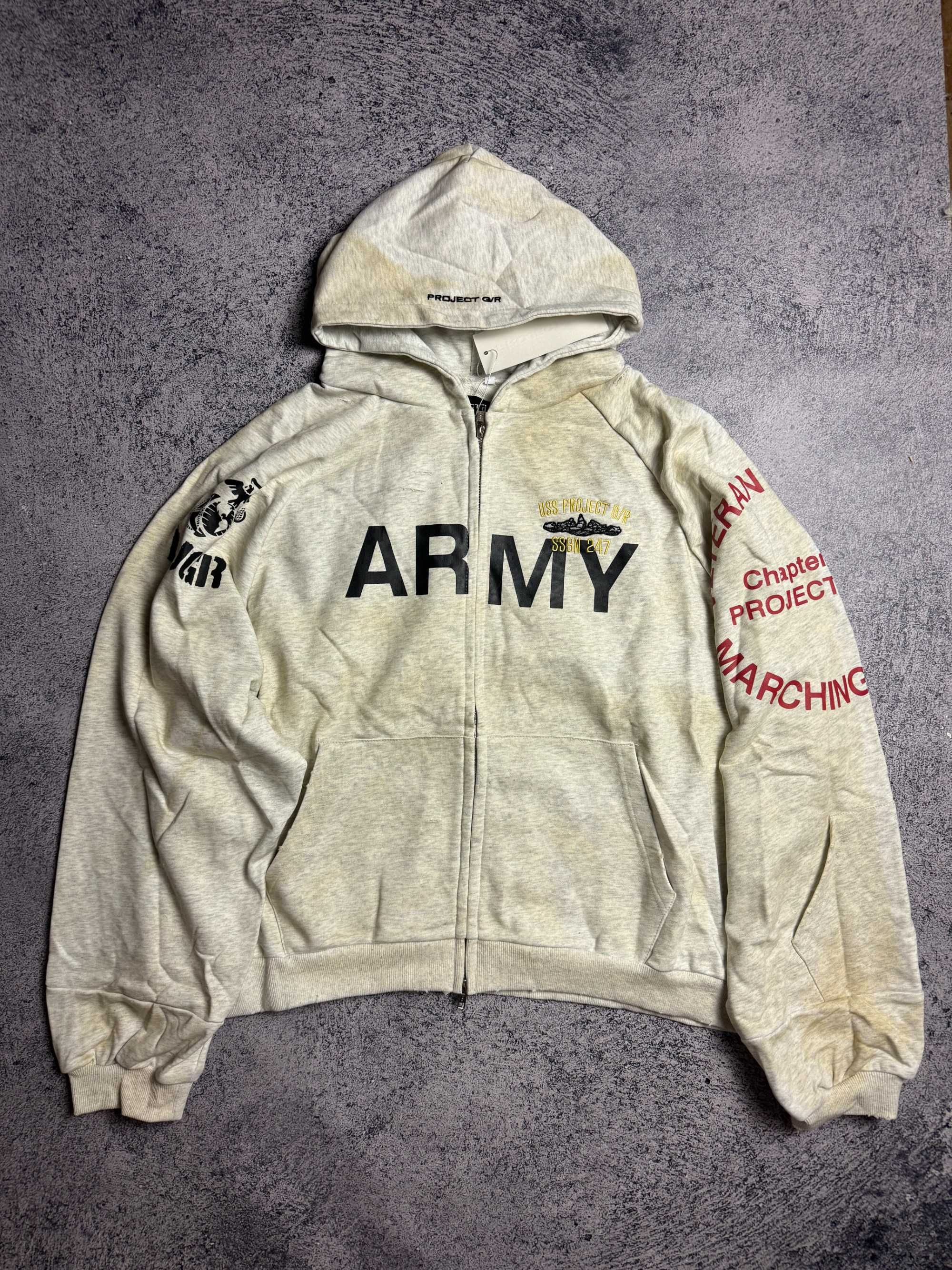 Зип худи Grailz project G/R "ARMY" | M L XL