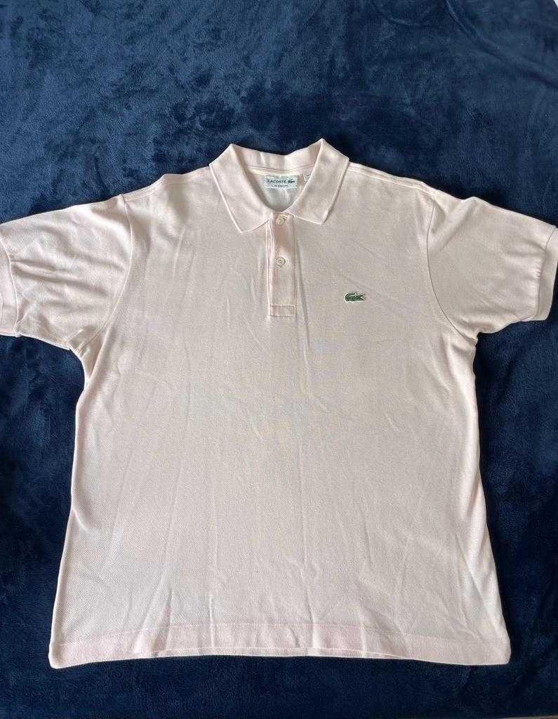 Polo masculina rosa tam. L da Lacoste